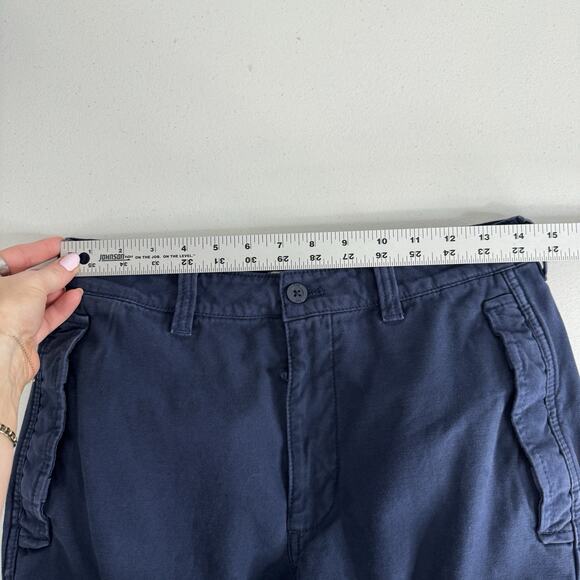 Tna Aritzia Womens Pants 6 Blue Surplus Division Cargo Baggy Gorpcore Streetwear - Picture 6 of 16